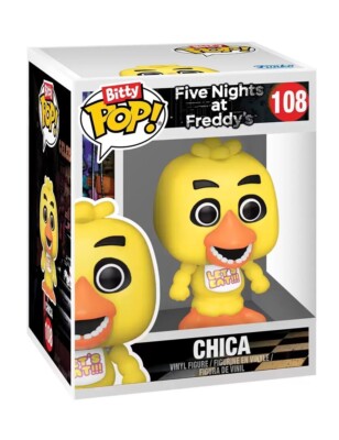 FIVE NIGHTS AT FREDDY'S Bitty Chica 2.5cm Funko Pop! FNAF Figur
