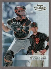 BUSTER POSEY 2017 Topps Gold Label CLASS 1 Base Card #10 SF Giants MVP