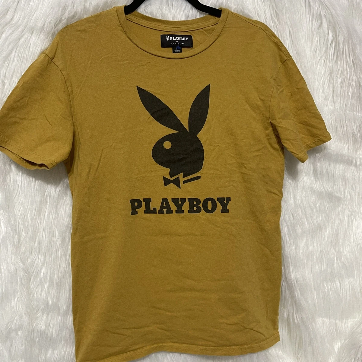 Yellow playboy deals shirt
