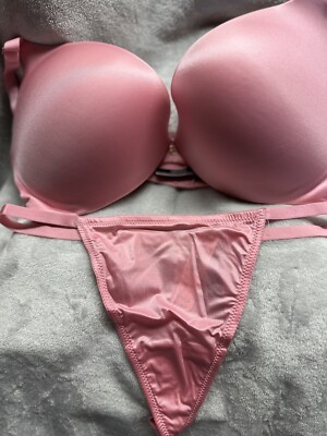 Victoria s  Secret So Obsessed Push-Up Bra and Panty 34C-34D-36C