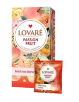 Lovare Tee Passionsfrucht 24Btl Schwarztee