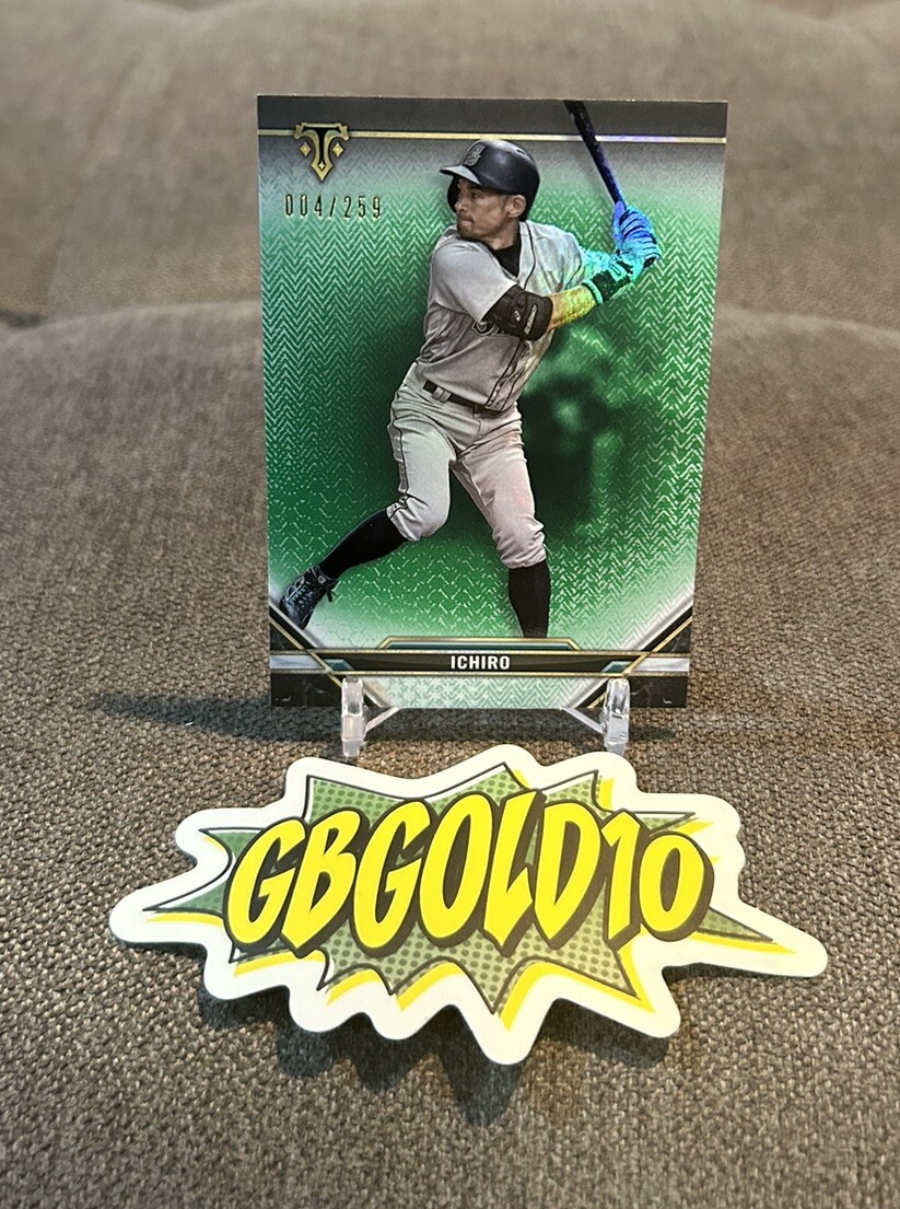2021 Topps Triple Threads Ichiro 87 Emerald /259 | Seattle