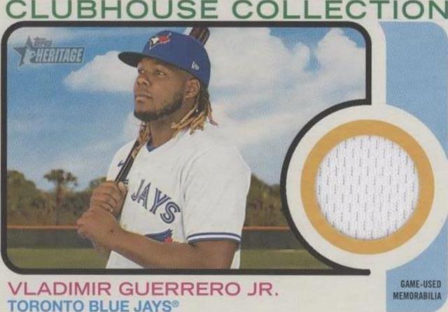 2022 Topps Heritage - Vladimir Guerrero Jr. #CC-VG - 1 of 1
