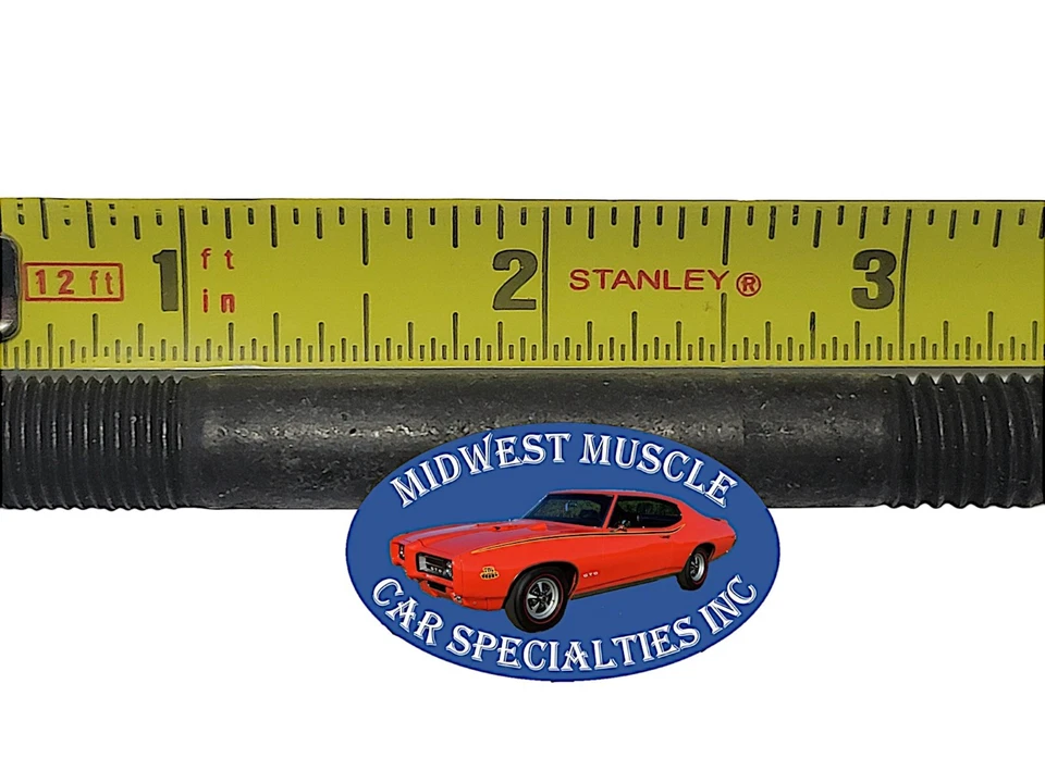 3/8" Exhaust Manifold To Pipe Studs Intake Engine Head Bolt Fits Chrysler 4pcs L - Image 4 of 4