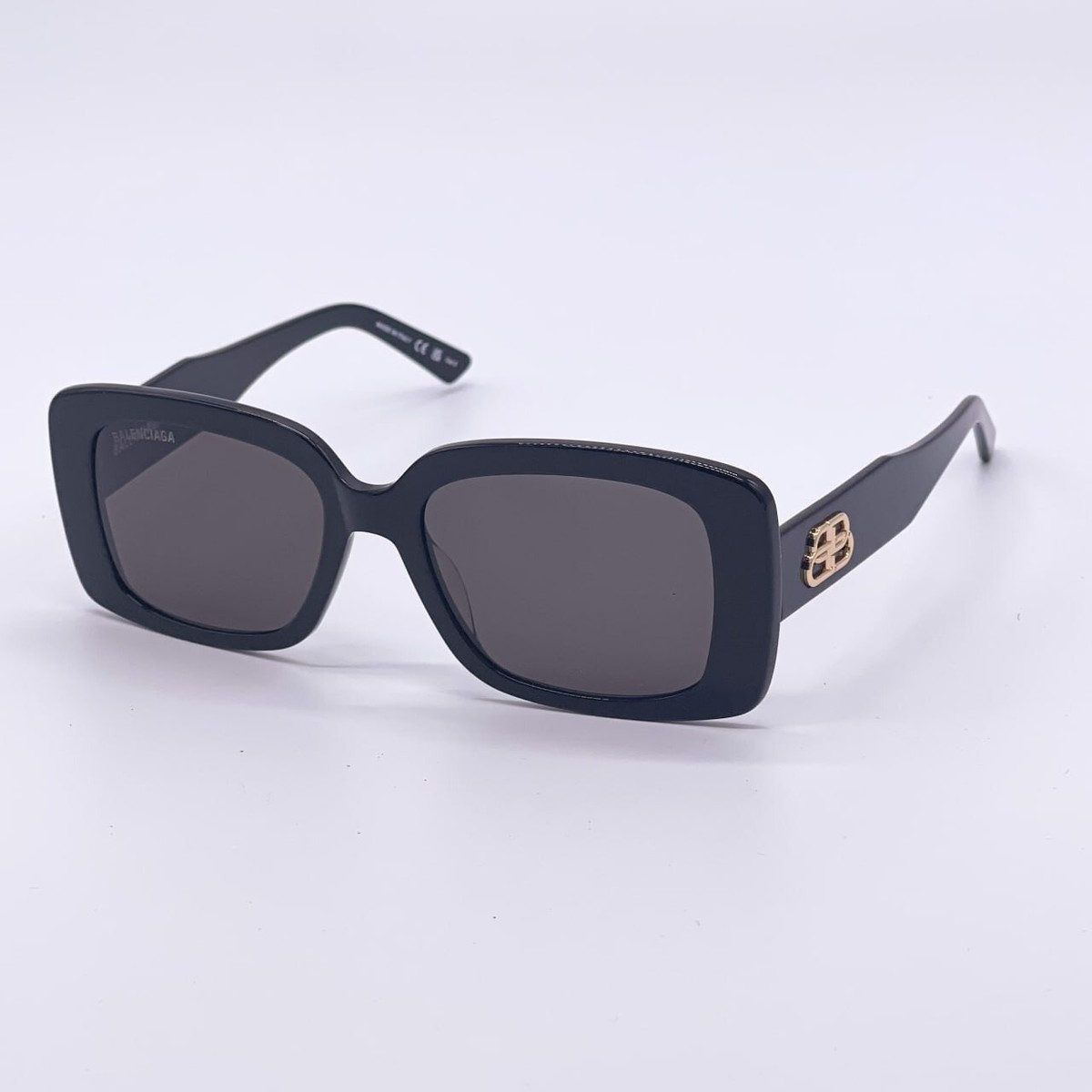サングラス BALENCIAGA BB BLACK SUNGLASSES NEW BALENCIAGA BB0048S 001 BLACK UNISEX SUNGLASSES