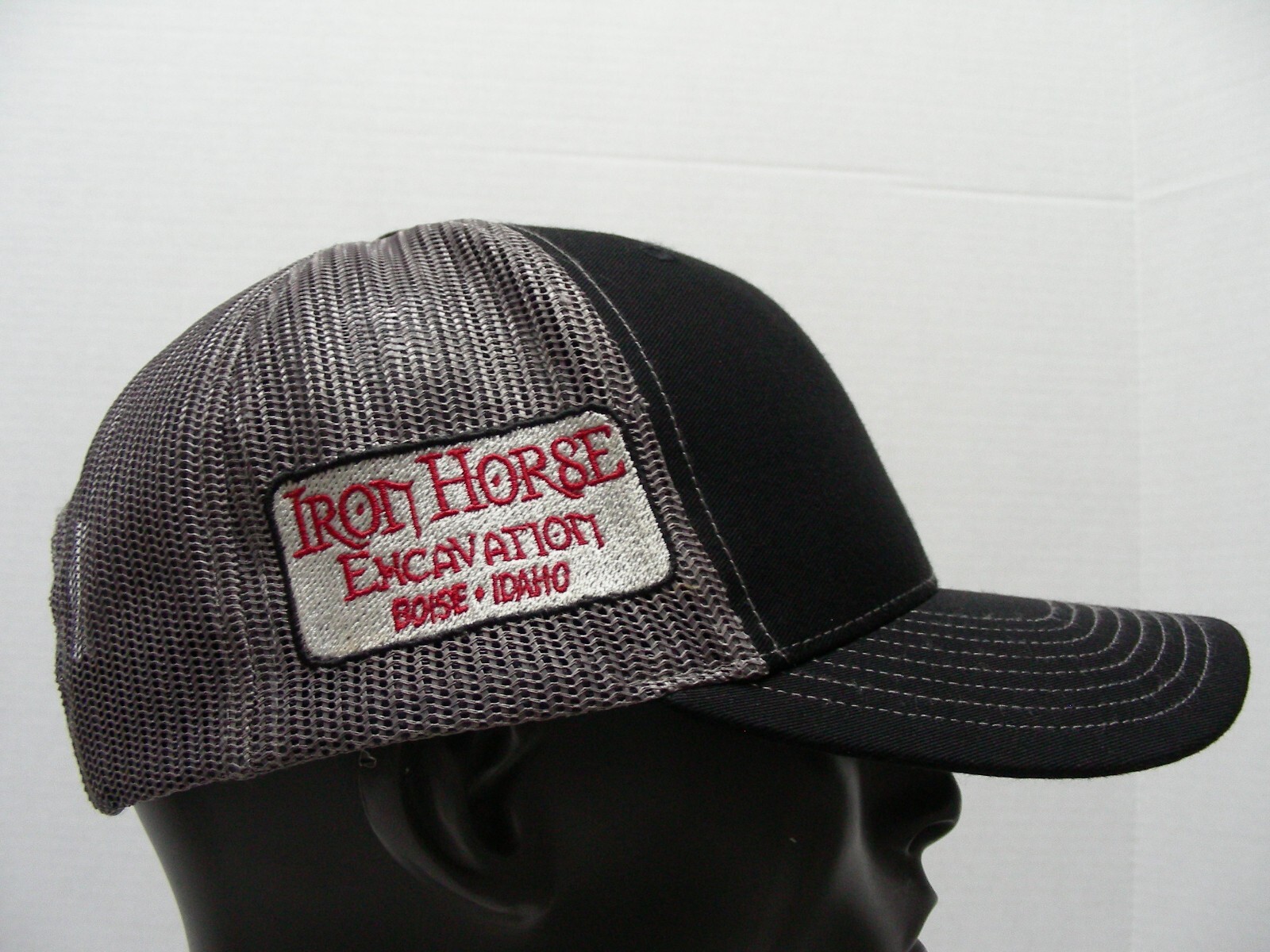 IRON HORSE EXCAVATION BOISE, IDAHO Adjustable SNAPBACK Baseball Cap