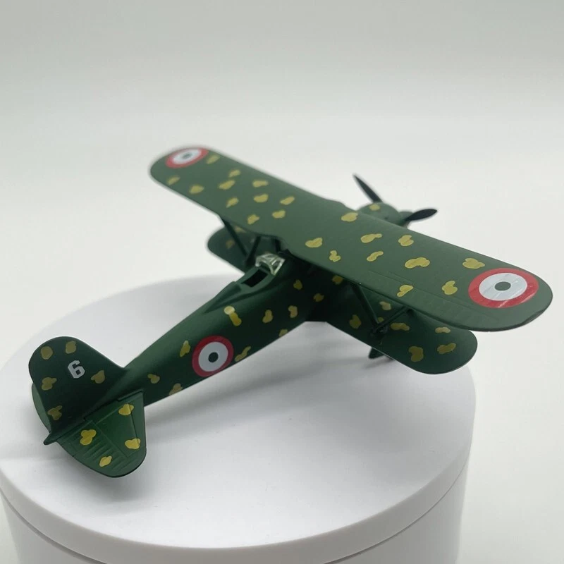 1:75 Alloy Diecast Military Model Italian Fiat CR.42 Falco Fighter Aircraft gift - Image 3 of 4