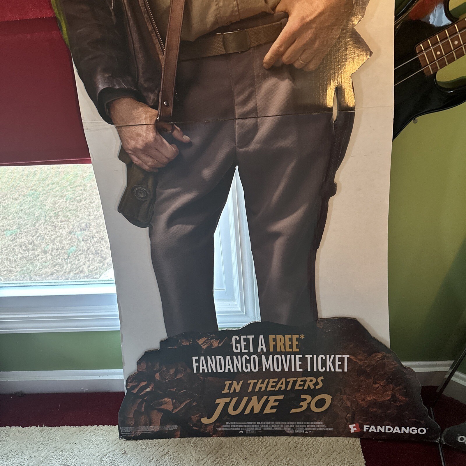 RARE Indiana Jones And The Dial Of Destiny lol Resize Cardboard Cutout