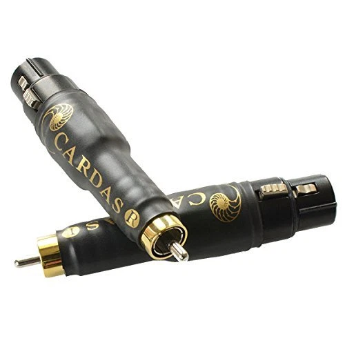 CARDAS AUDIO, Female XLR to Male RCA Adapter Plugs, FXLR-MRCA Connectors (Pair) - Image 2 of 3
