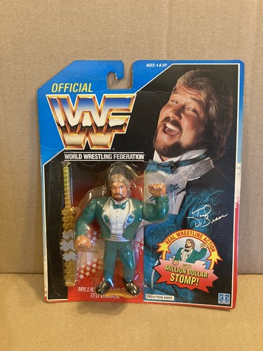 WWF wwe Vintage Wrestler Blue Card Million Dollar ...