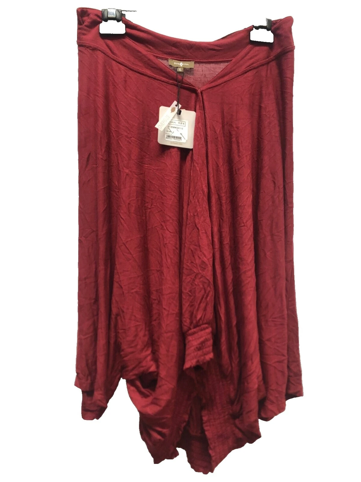 Tamaño Regular XL Bordeaux Faldas para mujer