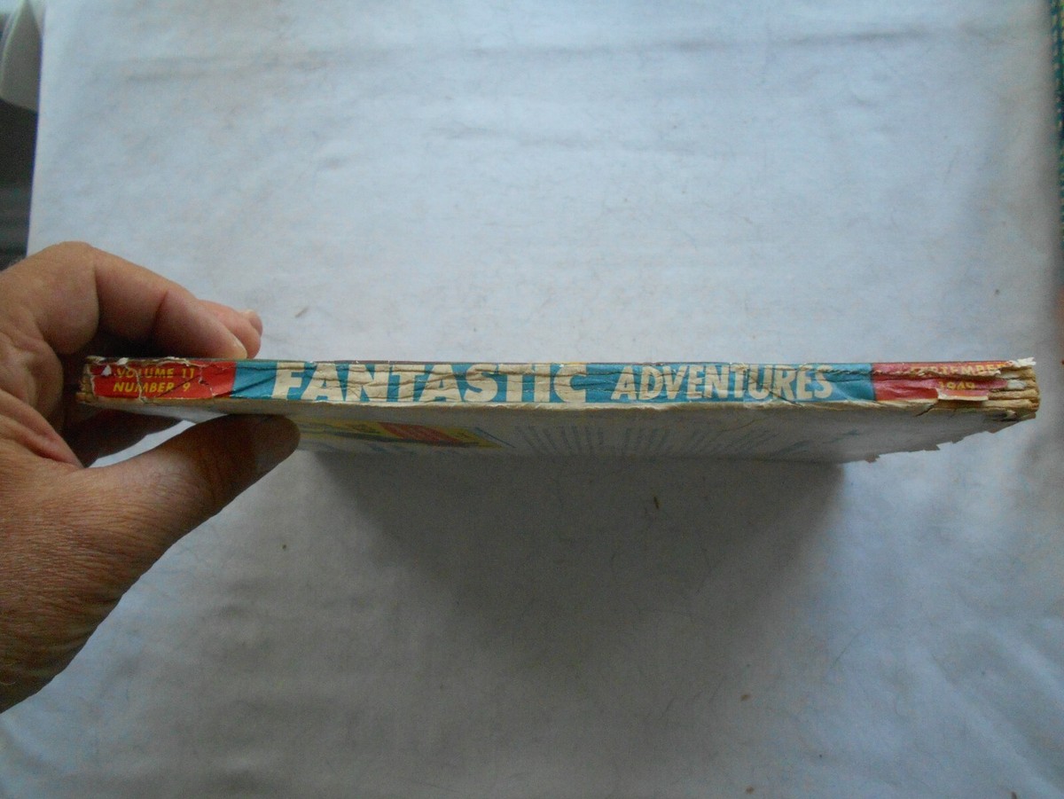 FANTASTIC ADVENTURES Magazine-SEPTEMBER,1949 | eBay
