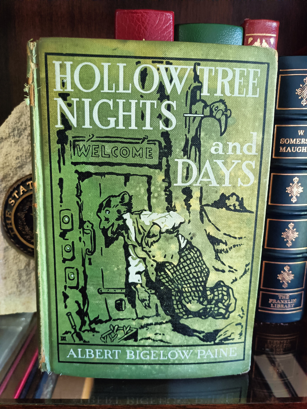 HTF_HollowTree Nights & Days_Albert Bigelow Paine_1st Edition_1916_Good Condn