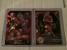 2021 Prizm Draft Picks Trevor Lawrence RED CRACKED ICE PRIZM RC Jaguars Crusade