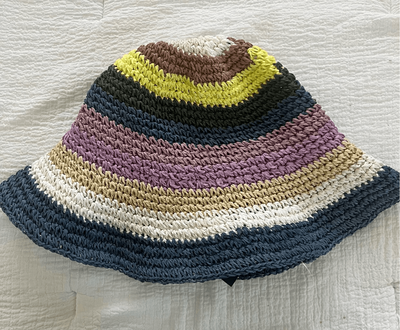 Hat Attack Remy Multi Bucket Hat in Navy Stripe // NWT Hat Attack | Accessories | Hat Attack Remy Bucket Hat In  main image 2