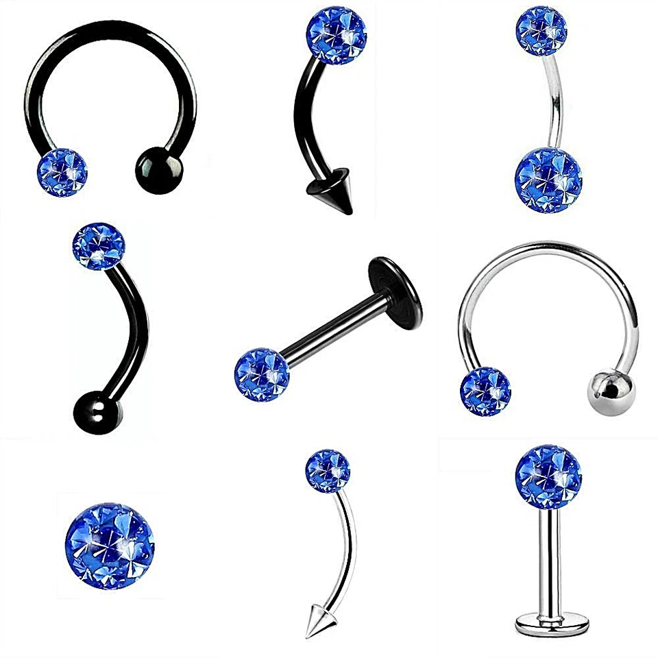 FERIDO LIPPENPIERCING LABRET MONROE MADONNA KUGEL TRAGUS PIERCING BAUCHNABEL - Bild 1 von 1