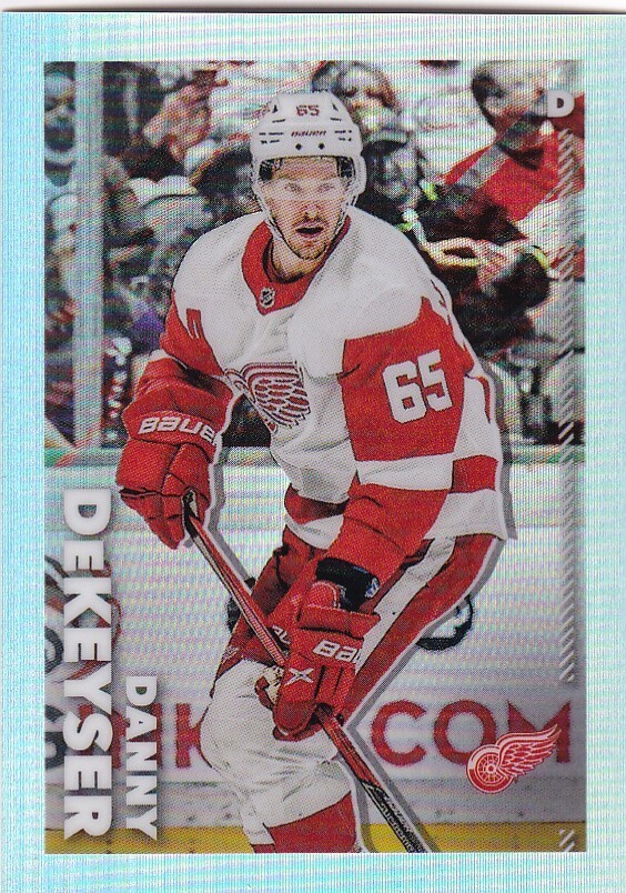 2022-23 Topps Chrome Refractor Sticker #183 Danny DeKeyser /99 MADE