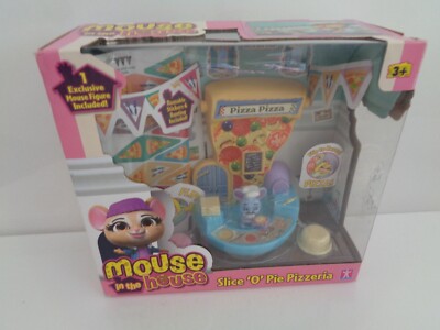 Maus im Haus Slice O Pie Pizzeria Spielset Figur Neu in OVP