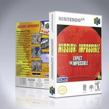 Nintendo 64 Case - NO GAME - Mission Impossible