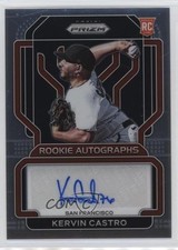 2022 Panini Prizm Rookie Auto Kervin Castro #RA-KC Auto un2