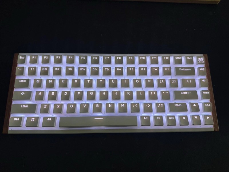 Keychron K2HE Wireless Magnetic Switch Keyboard Pudding Keycaps READ DESC