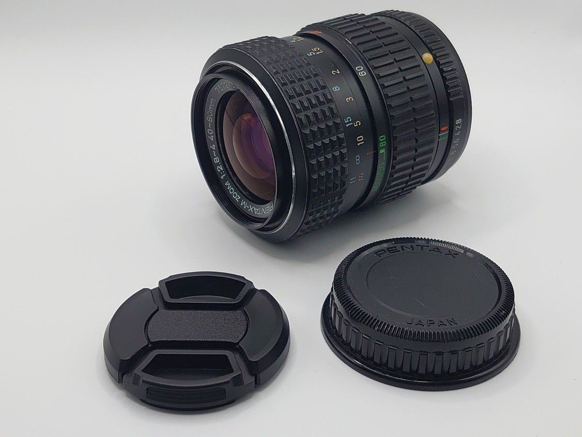 SMC Pentax-M 40-80mm F/2.8-4 MF Zoom Lens K mount, listed from