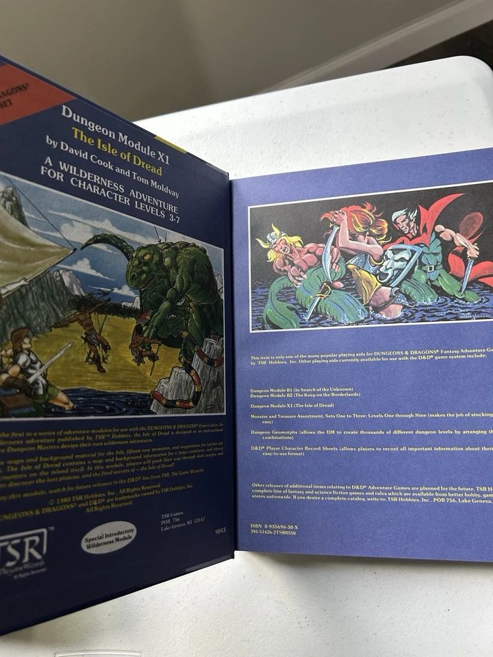 The Isle Of Dread X1, Original Adventures Reincarnated, Goodman Games Oop 5e Foto 3 de 3
