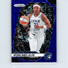 2024 Panini Prizm WNBA Myisha Hines-Allen #20 Blue Velocity Prizm Minnesota Lynx