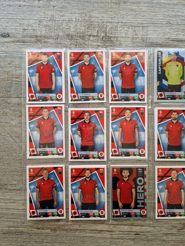 MATCH ATTAX UEFA EURO 2024 ALBANIA FULL SET X18 INCLUDE FOILS EURO 2024 GERMANY - Picture 2 of 3