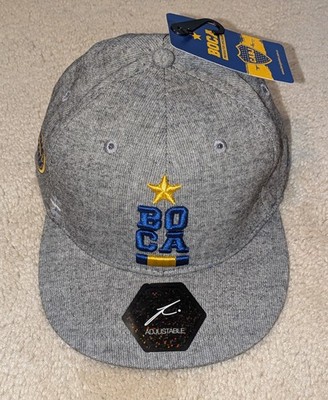 BOCA JUNIORS Adjustable SnapBack Hat - Heavy Embroidered NWT - Argentina CABJ