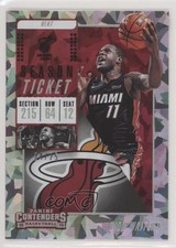 2018-19 Panini Contenders Season Cracked Ice Ticket 24/25 Dion Waiters #100 s3g
