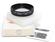 Leica Leitz Elpro 1 Close-up lens filter boxed 16541 for R 2/50 Lenses mint con