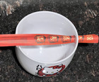 Hello Kitty Ramen Bowl Rice Chinese/ Japanese Sanrio Retro Collectible 20 Oz — photo 7