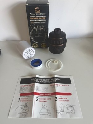 Aqua Home Group Duschfilter verbesserte Filterung in 20 Stufen