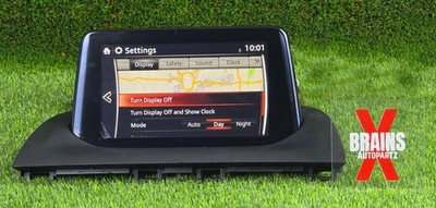B61A611J0 Mazda 3 2017-2018 GPS Navigation Display Touch Screen Only OEM USED