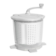 2 In1 Portable Mini Hand Crank Washing Machine and Spin With Dehydration Basket