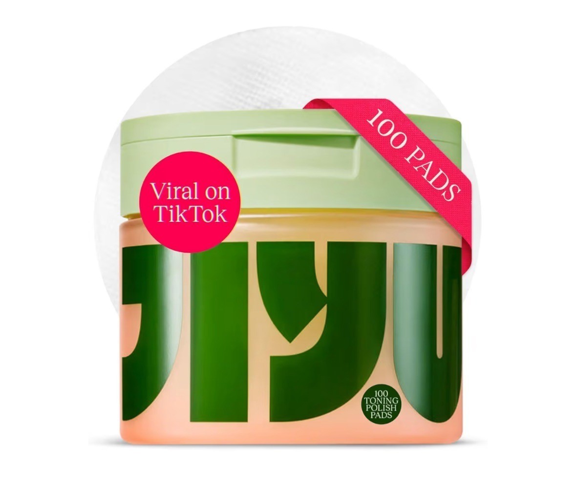 JiYu Toning Polish Pads - Korean Skincare For Dark Spots Wrinkles & Dull Skin -