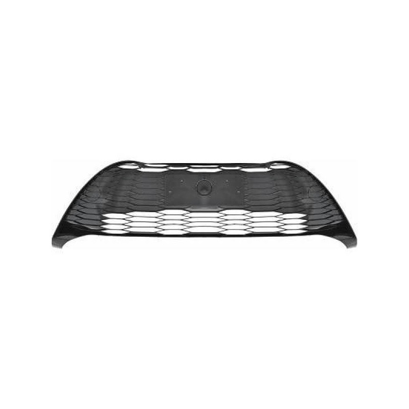 Grille nid d'abeille Yaris 3 avec finition noir brillant pour bouclier central