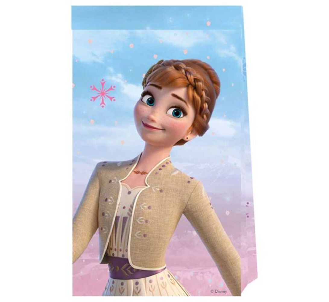 Frozen 2 Wind Spirit Paper Party Treat Bags (Pack of 4)