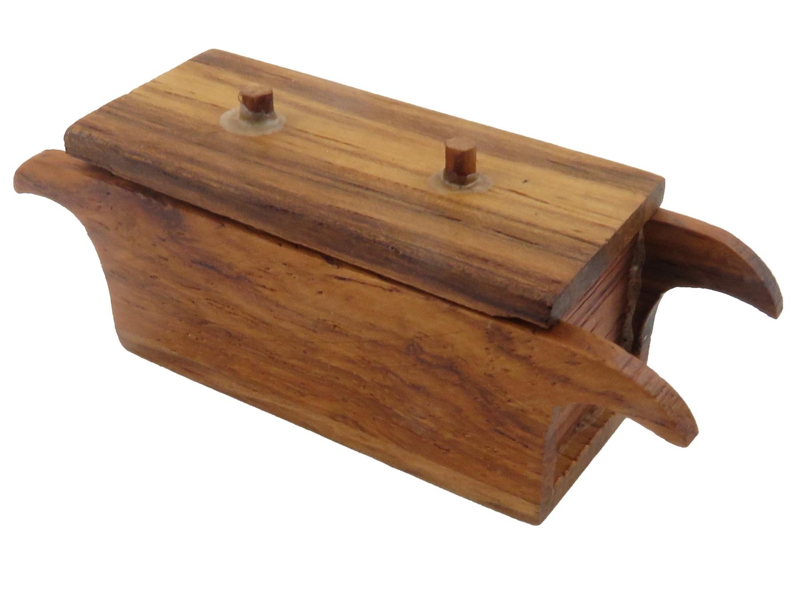 Dolls House Rustic Dough Box Bread Kneading Trough Baking Kitchen Accessory
