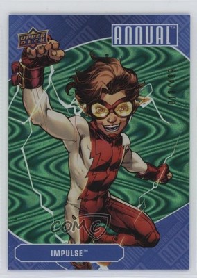 2023-24 Upper Deck DC Annual Green 10/499 Impulse #18 12g7