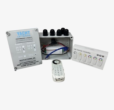 Ltech T3-CV, LED Controller Box Assembly w/ Remote - 12V