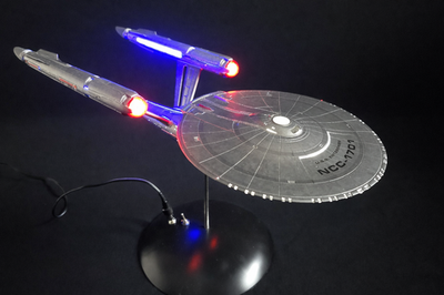 Star Trek Strange New Worlds 1:1000 Enterprise pro built model