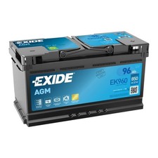 Exide EK950 95Ah AGM SUV Start-Stop Batteria Auto Micro Ibrida Batteria di Supporto