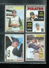 Lot of 50 different 1970 Topps baseball cards