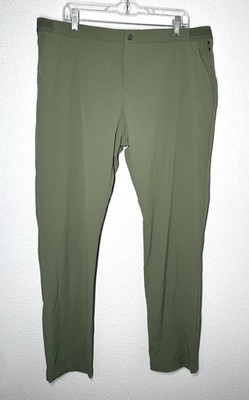 NWOT Jack Wolfskin Men s Hiking Pant Green Lightweight Packable Size XL