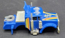 Vintage 1980's Stomper Rough Rider BODY ONLY Blue 4x4 Semi Truck Cab