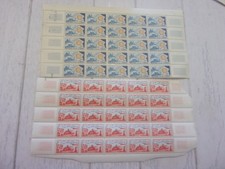 timbres neufs ** 1954/55 n° 983+1009   feuilles de  25 cote 155€