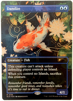 MTG Dandân Secret Lair 4枚セット ダンダーン 鯉 MTG Dandan (Foil) Secret Lair Dandân 2139 NM | eBay