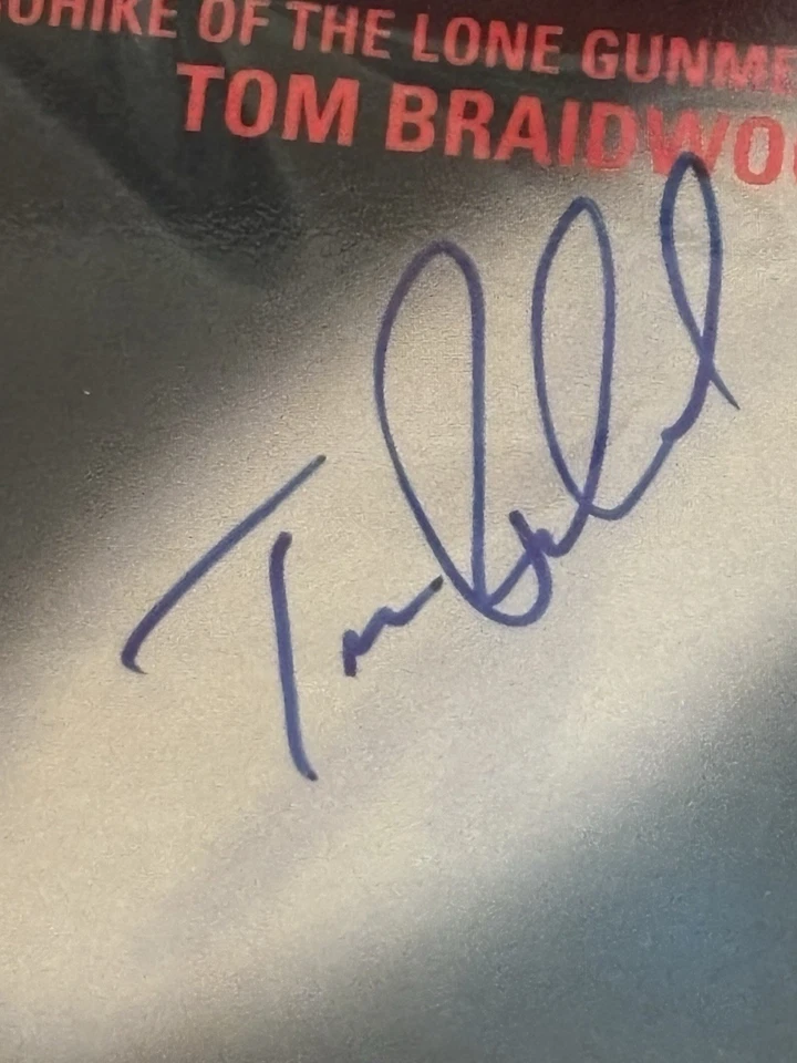 X Files Movie Fight The Future Tom Braidwood (Lone Gunmen) Autographed Card - Image 3 of 4